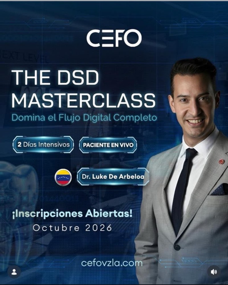 Curso DSD Odontología Digital · Lecherías, Venezuela · octubre de 2026