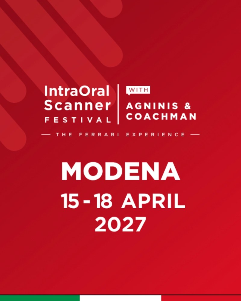 Intraoral Scanner Festival · Módena, Italia · abril de 2027