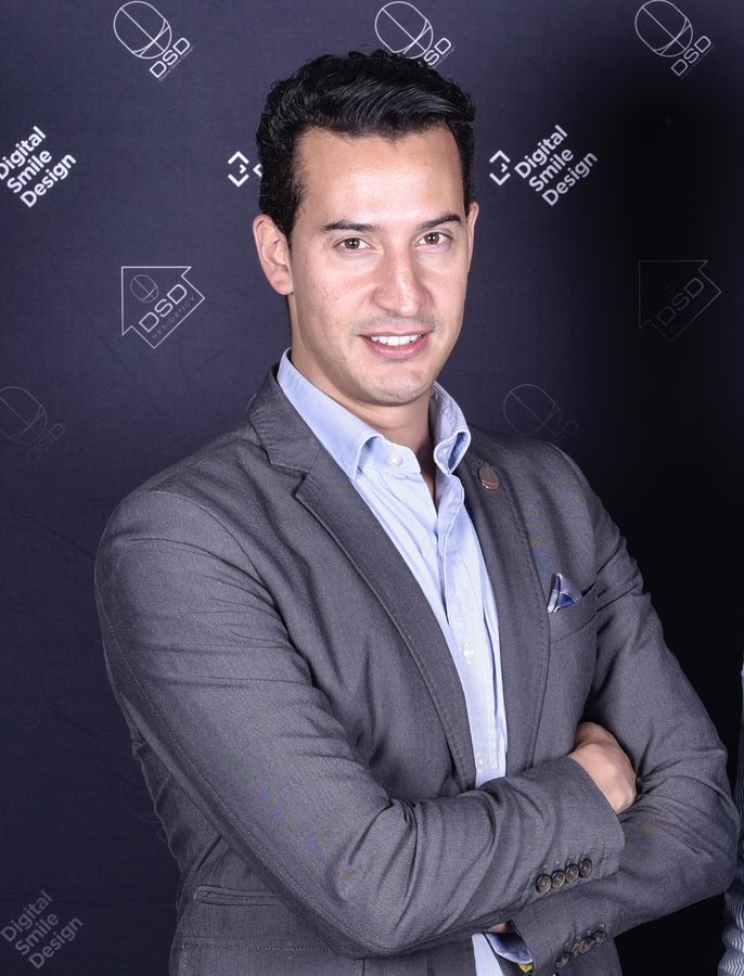 Retrato de Luken de Arbeloa en photocall